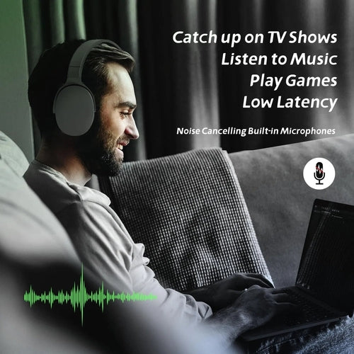 Wireless Bluetooth 5.3 Headphones Over Ear Hifi Stereo Headset